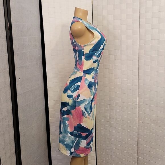 APT.9®"WOMEN"S SLEEVELESS BOATNECK SHEATH DRESS - Picture 4 of 13